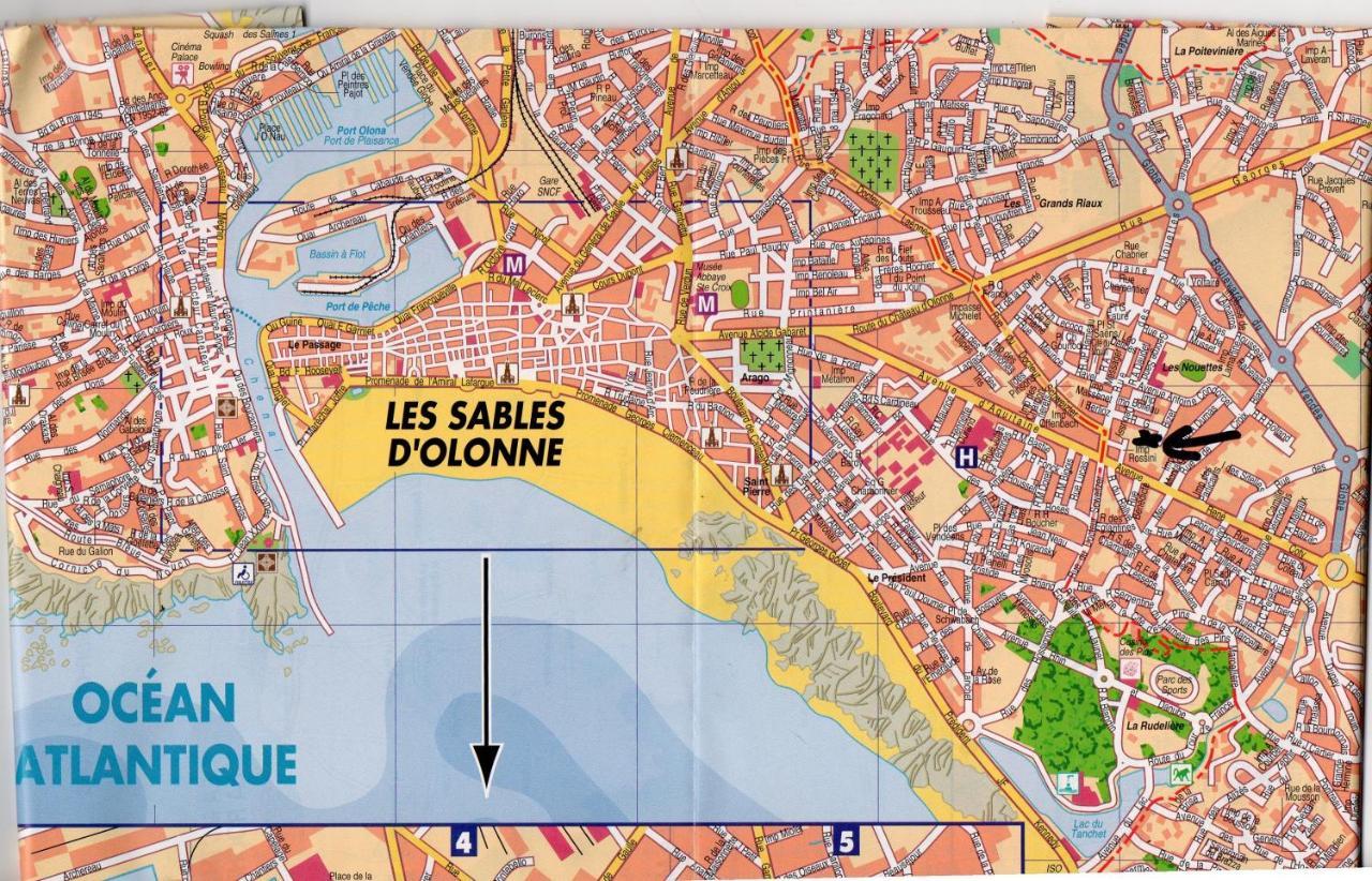 Chambre D'Hotes Aux Sables D'Olonne レ・サ​​ーブル・ドロンヌ エクステリア 写真